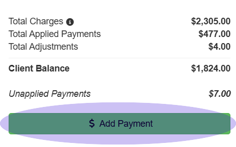 Client Balance Summary
