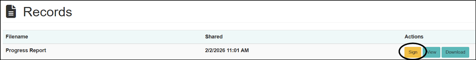 Client Signatures on Documents