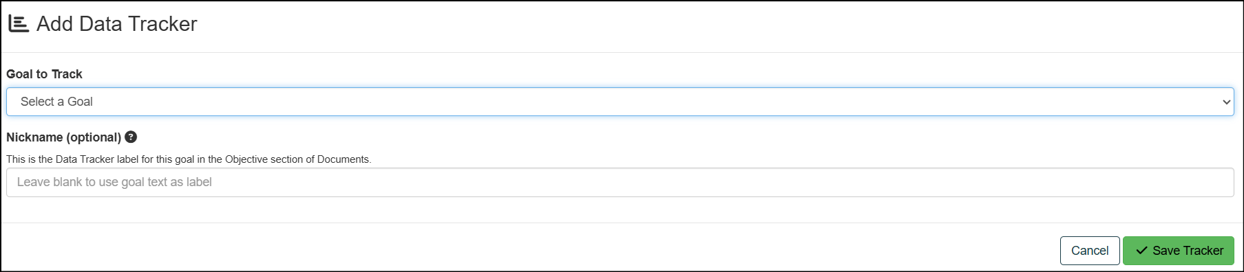 Adding Quantitative Data Fields