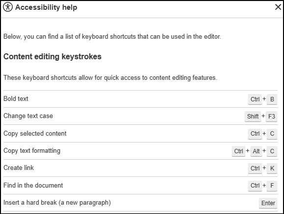 Using Accessibility Features in Documents